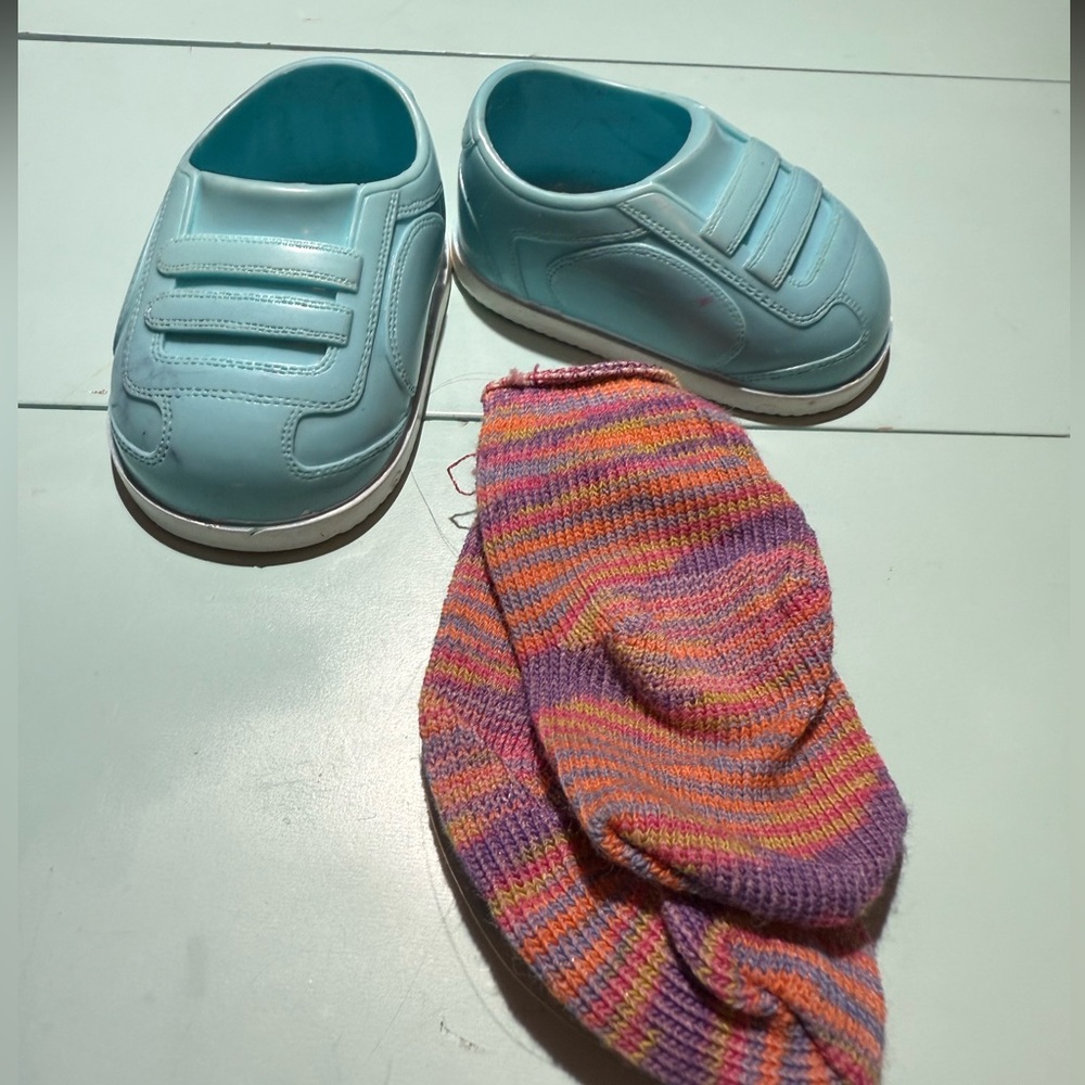 Our generation shoes and American girl socks